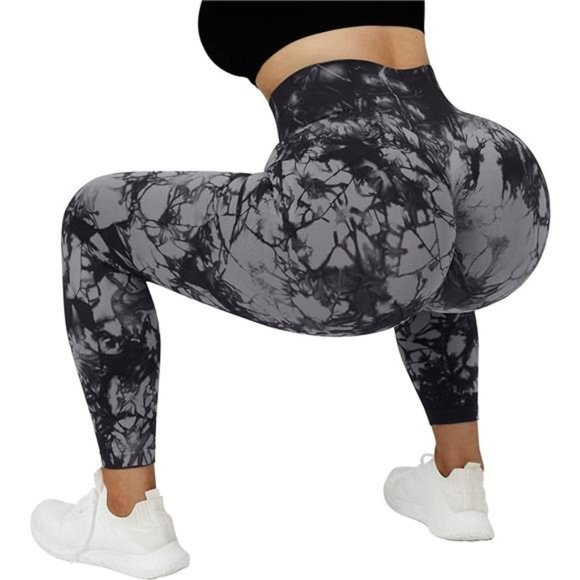 Women Scrunch Butt Lifting Leggings Seamless Contour High Waisted Yoga Pants - Picture 6 of 7